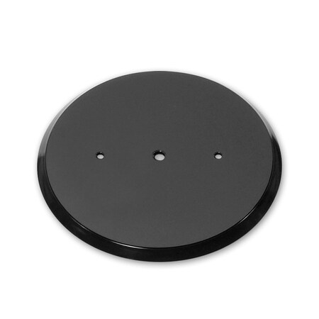 Azar Displays 12'' Wide Revolving Display Base-SLOPED BLACK, 10PK 610112-BLK